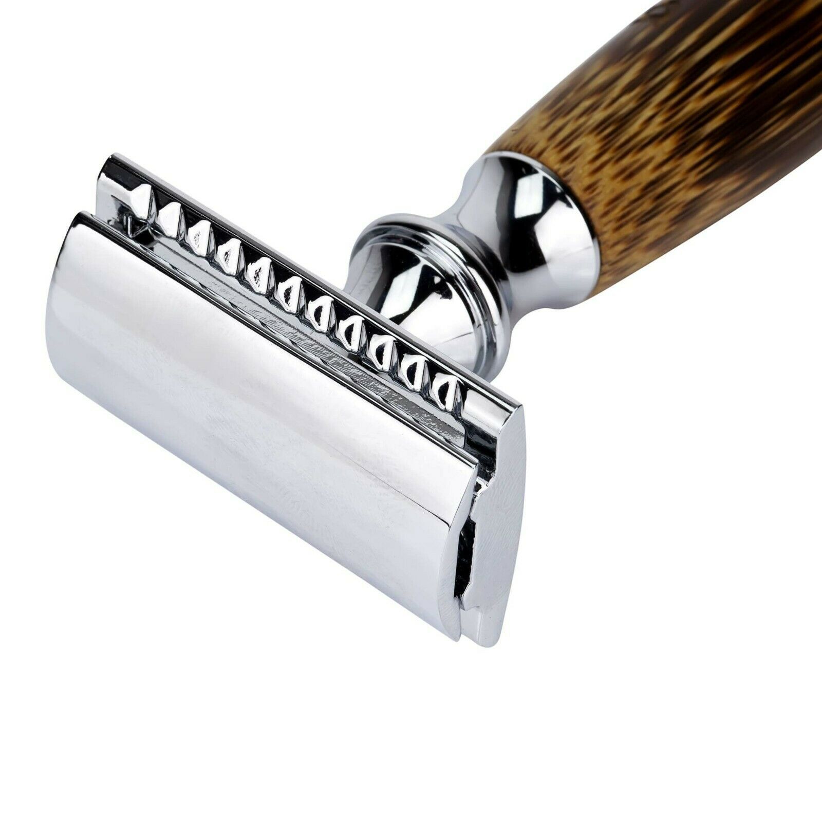 Bamboo Eco Friendly Safety Razor Double Edge Shaver Bamboo Handle Men
