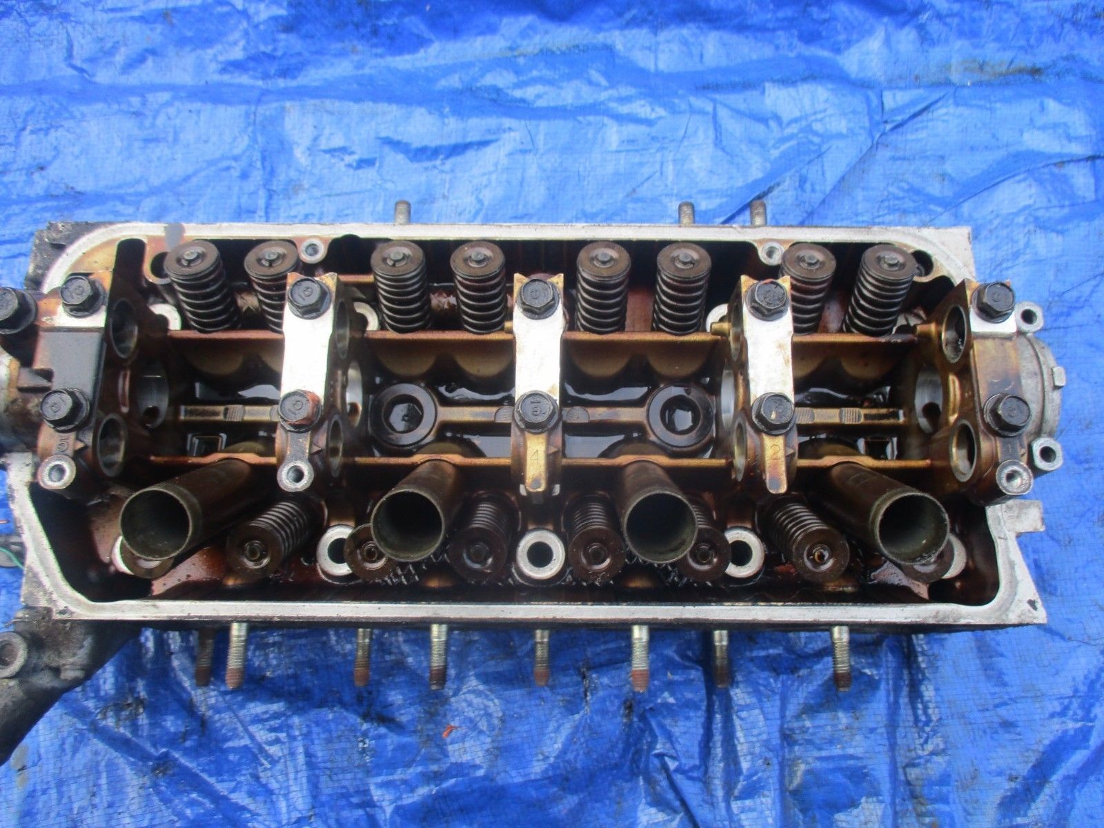 9600 Honda Civic D16Y8 bare cylinder head engine motor D16 VTEC P2J