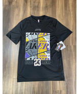 Los Angeles Lakers Lebron James #23 Basketball NBA Polyester Shirt Size ... - $34.64