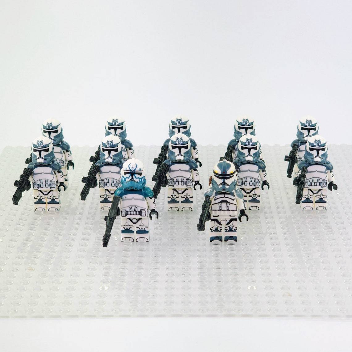 12pcs Wolfpack Commander Wolffe Comet Star Wars the 104th Battalion ...