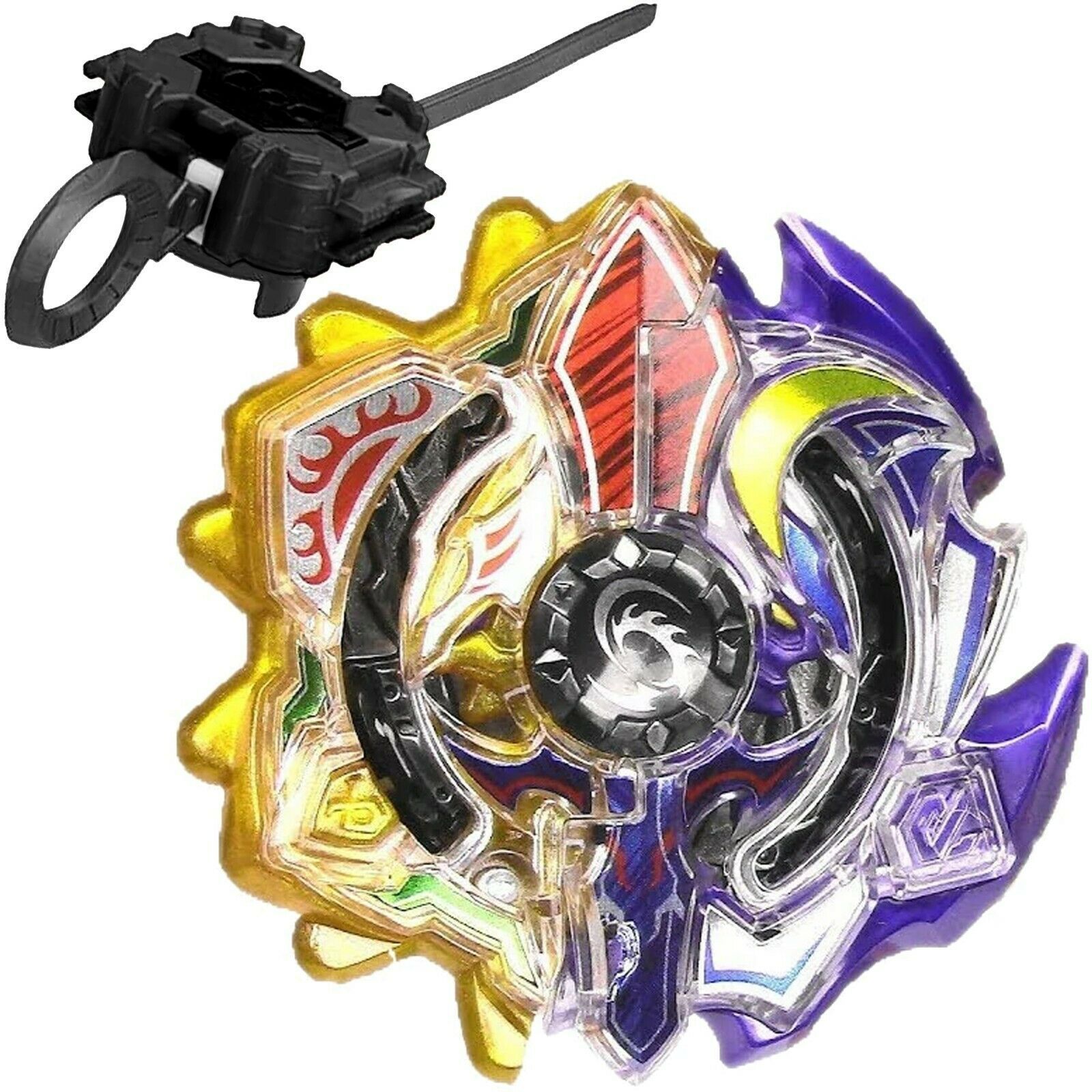 B-00 Rare Duo Eclipse Double Layer God Burst Beyblade STARTER SET w ...