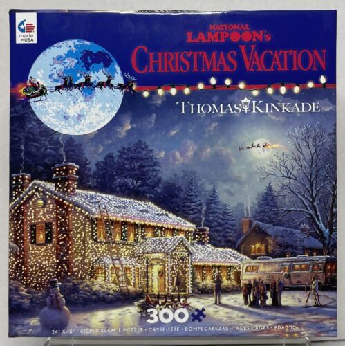 Primary image for Ceaco National Lampoon’s Christmas Vacation Jigsaw Puzzle by Thomas Kinkade