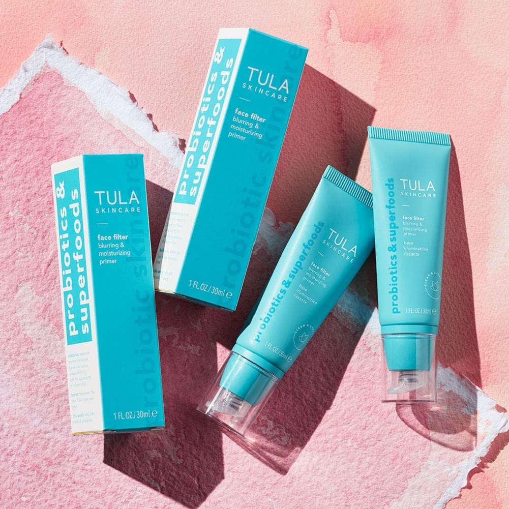 TULA Probiotic Skin Care Face Filter Blurring and Moisturizing Primer