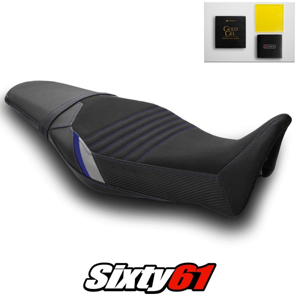 Yamaha MT09 Seat Cover and Gel 2021 2022 Front Black Blue Luimoto Tec ...