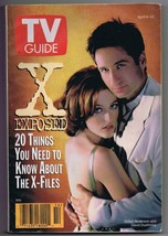 ORIGINAL Vintage TV Guide April 6, 1996 No Label X Files Anderson & Duchovny