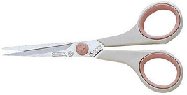 Mundial Cushion Soft Pink 5.5&quot; Fine Quilting Scissors Double Knife Edge ... - $11.37