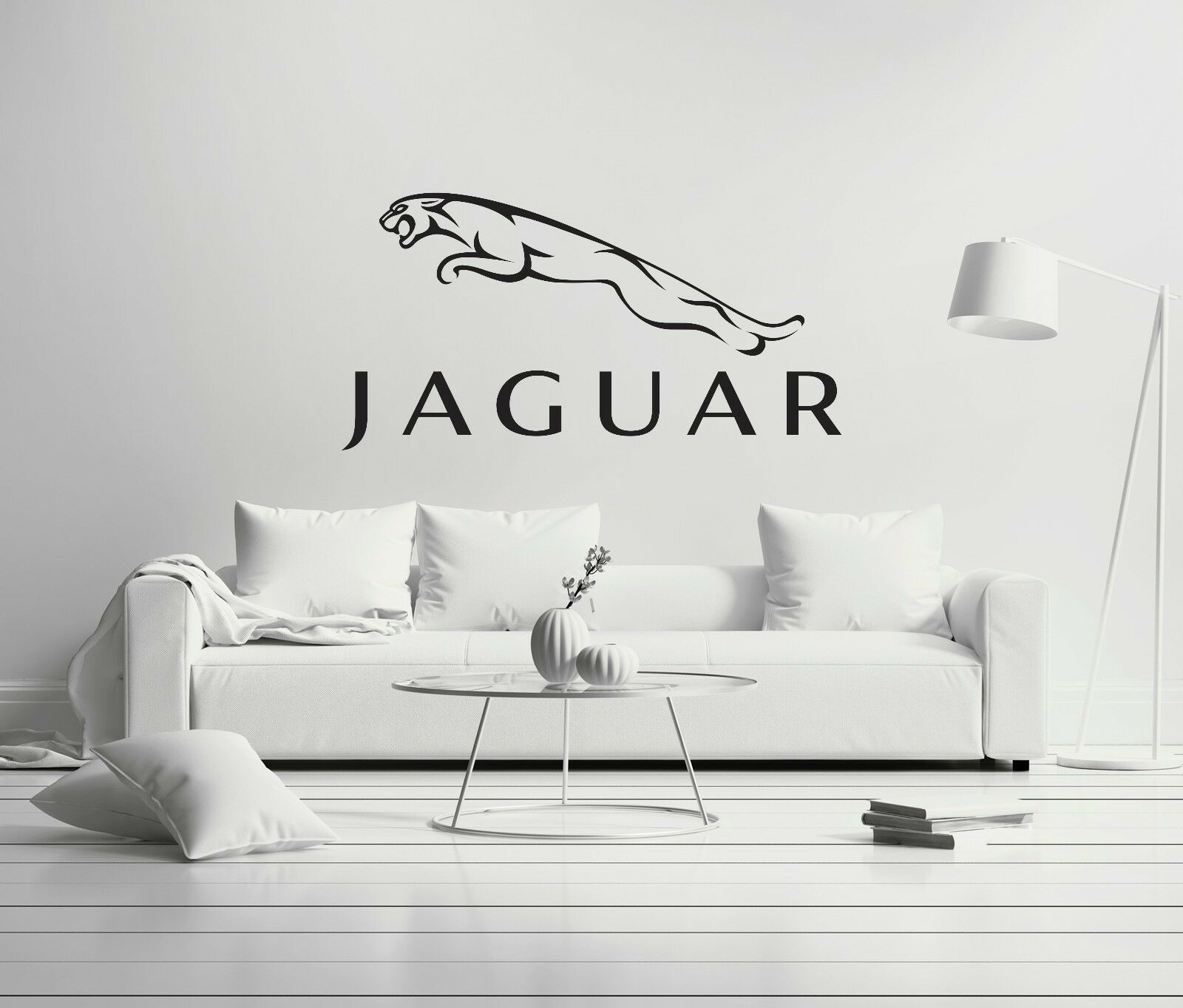 Jaguar Shield Cars Company Luxury Wall Decal Decor For Car Home XLarge