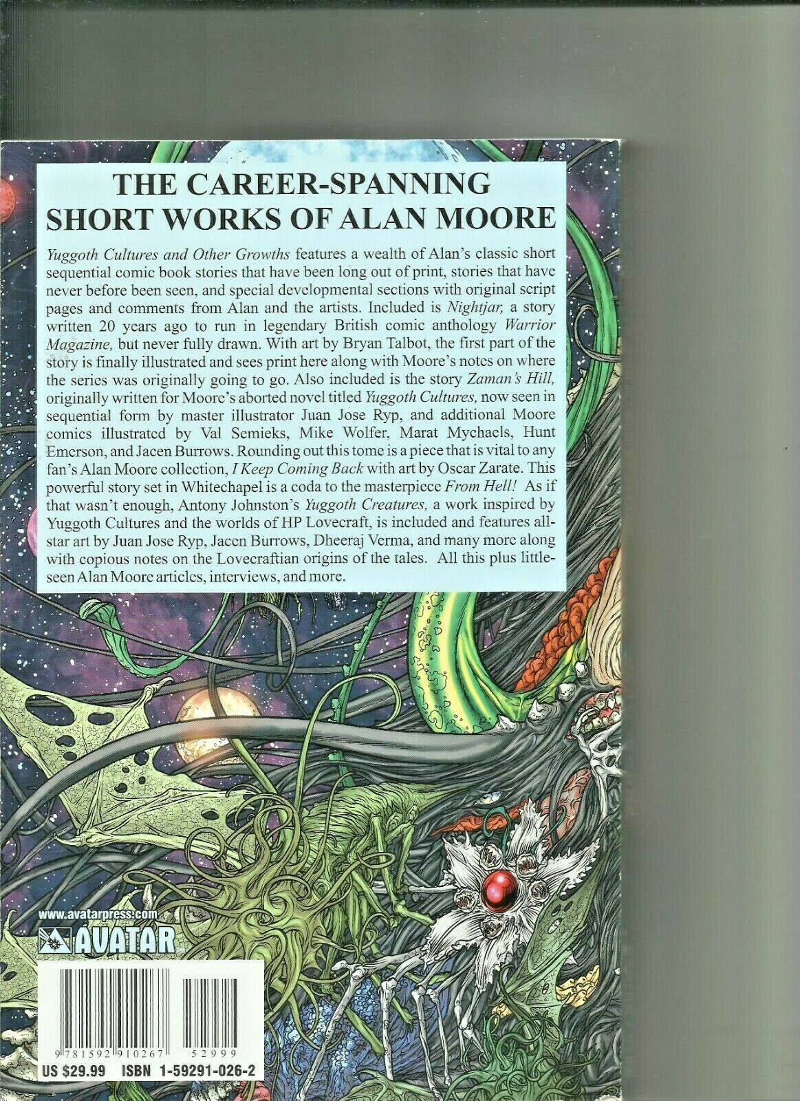 graphic novel by alan moore