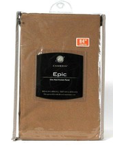 1 Ct Cambria Epic 50" Width X 84" Length Toffee 100% Polyester Rod Pocket Panel