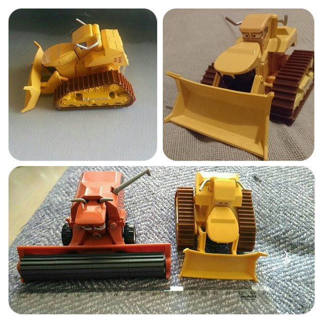 Disney Pixar Cars Chuy Toon El Materdor Bull Bulldozer Deluxe Metal ...