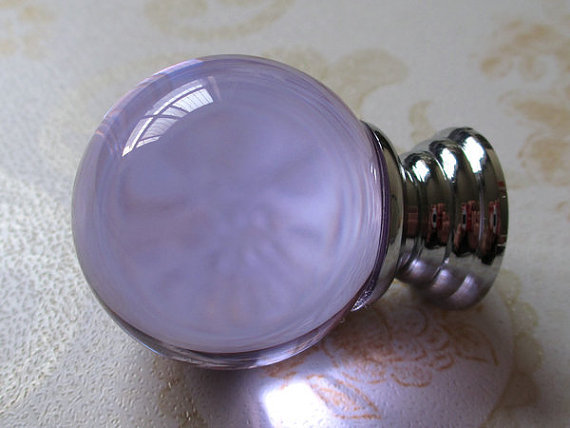 Purple Glass Knob Dresser Knobs Crystal Knob And 50 Similar Items
