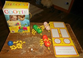 1972 schaper company cootie game not complete in good shape used - $15.83