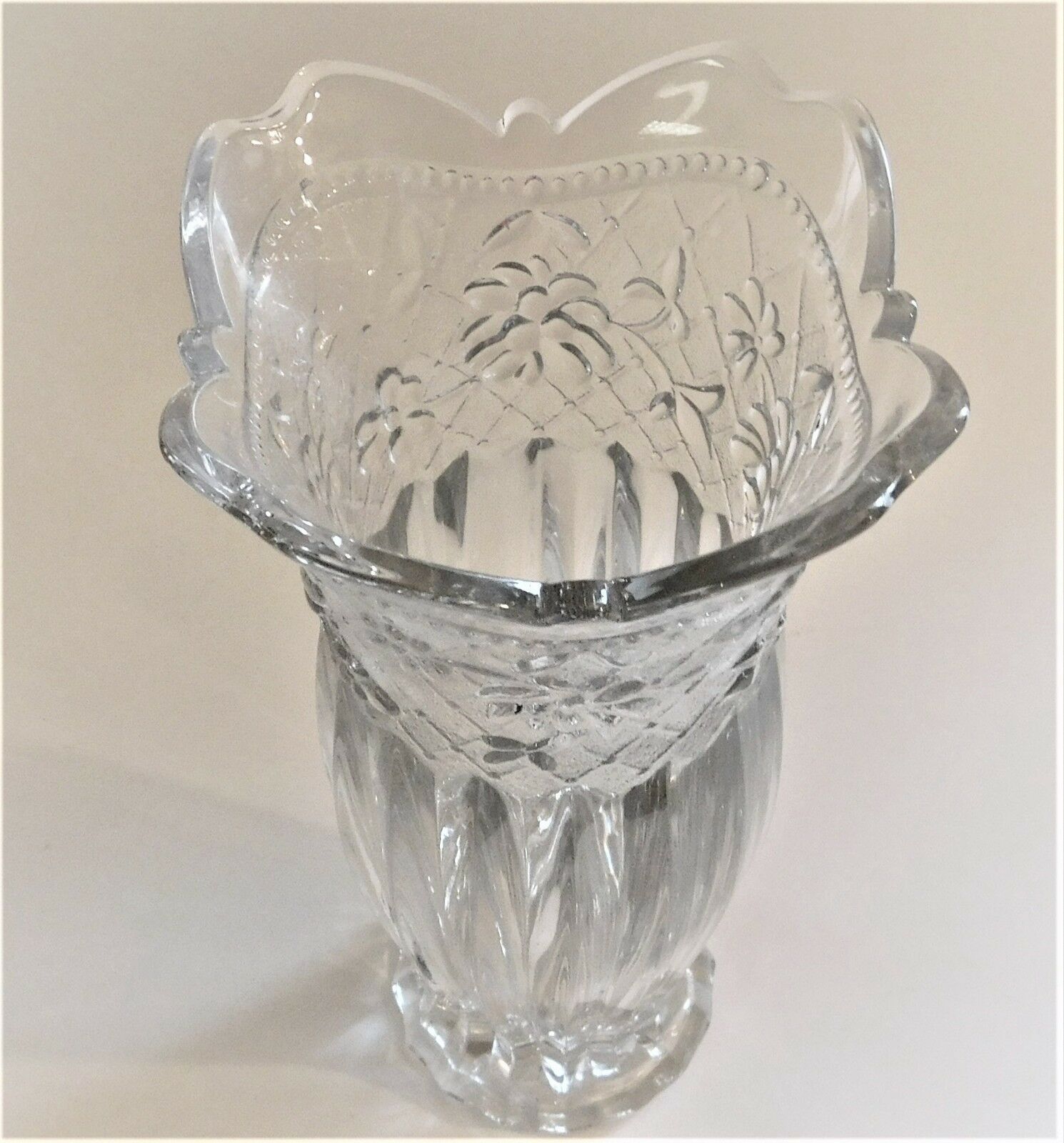 Studio Nova Crystal Floral Vase 8 75 Glass And 12 Similar Items