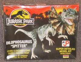 Vintage 1993 Jurassic Park Dilophosaurus Spitter Model Kit New In The Box - $59.99