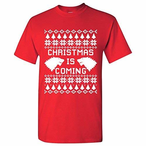 santa's coming t shirt