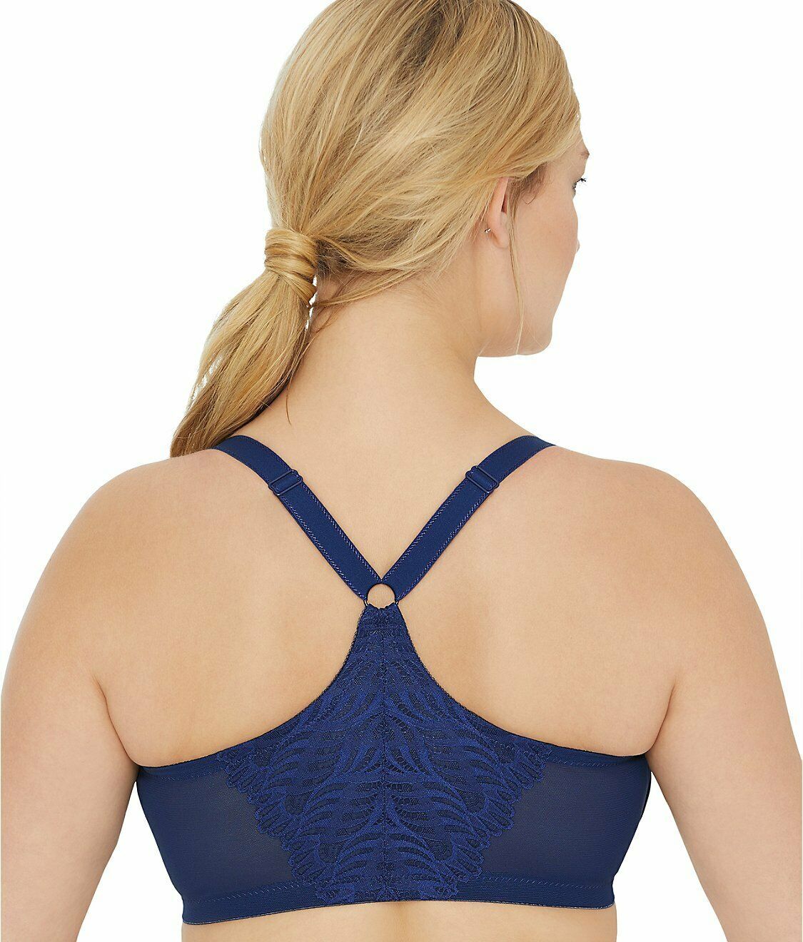 GLAMORISE Blue Elegance Front Close Wonderwire Bra, Size 48G, NWOT