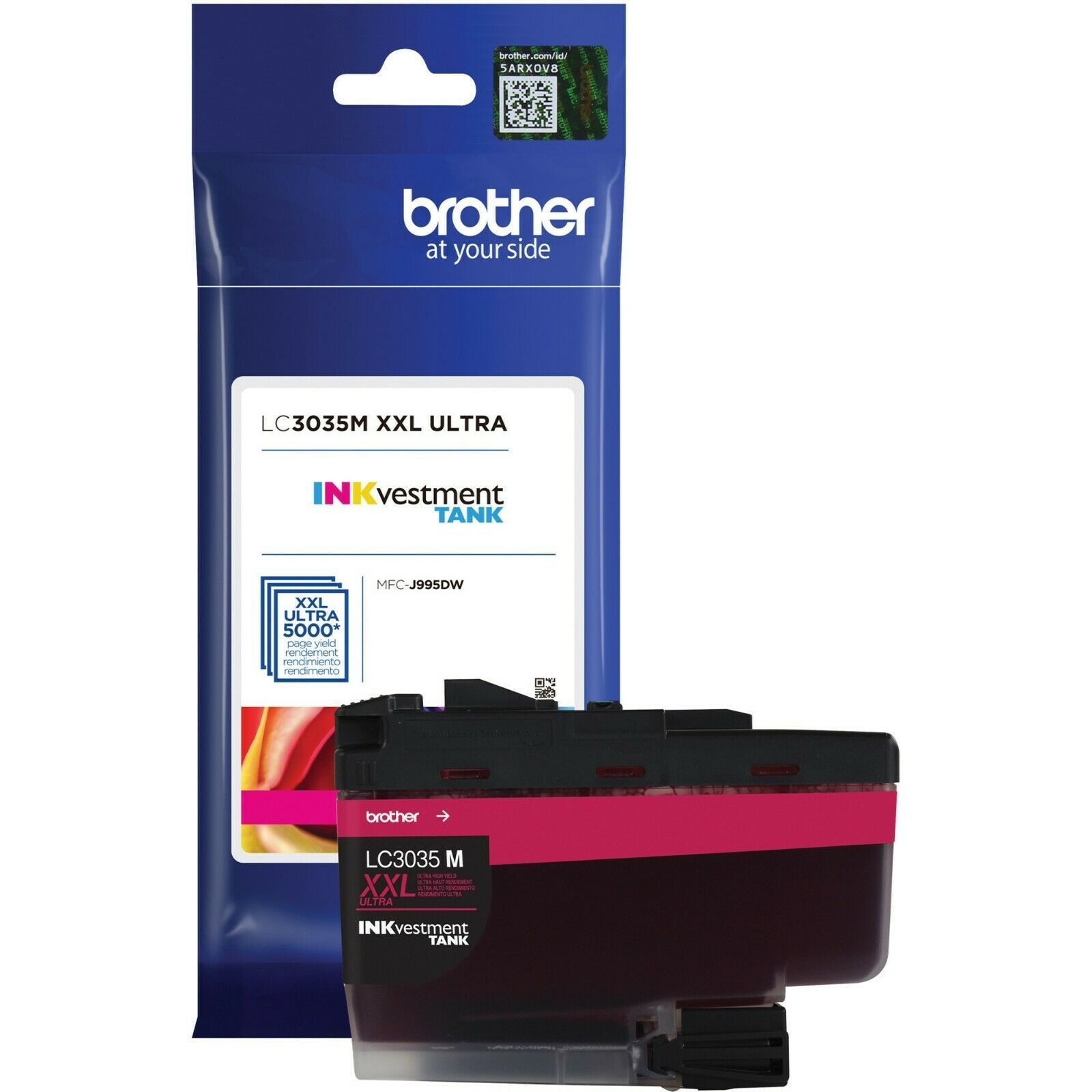 Brother Genuine LC3035M Single Pack Ultra High-yield Magenta INKvestment Tank