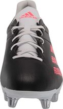 adidas Men's Kakari SG Rugby Boot, Core Black/Signal Pink image 6