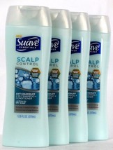 4 Suave Essentials 12.6oz Scalp Control Anti Dandruff 2in1 Shampoo &amp; Con... - $32.99