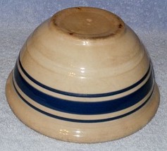 Vintage Triple Blue Band Pottery Bowl 7 inch - $19.95