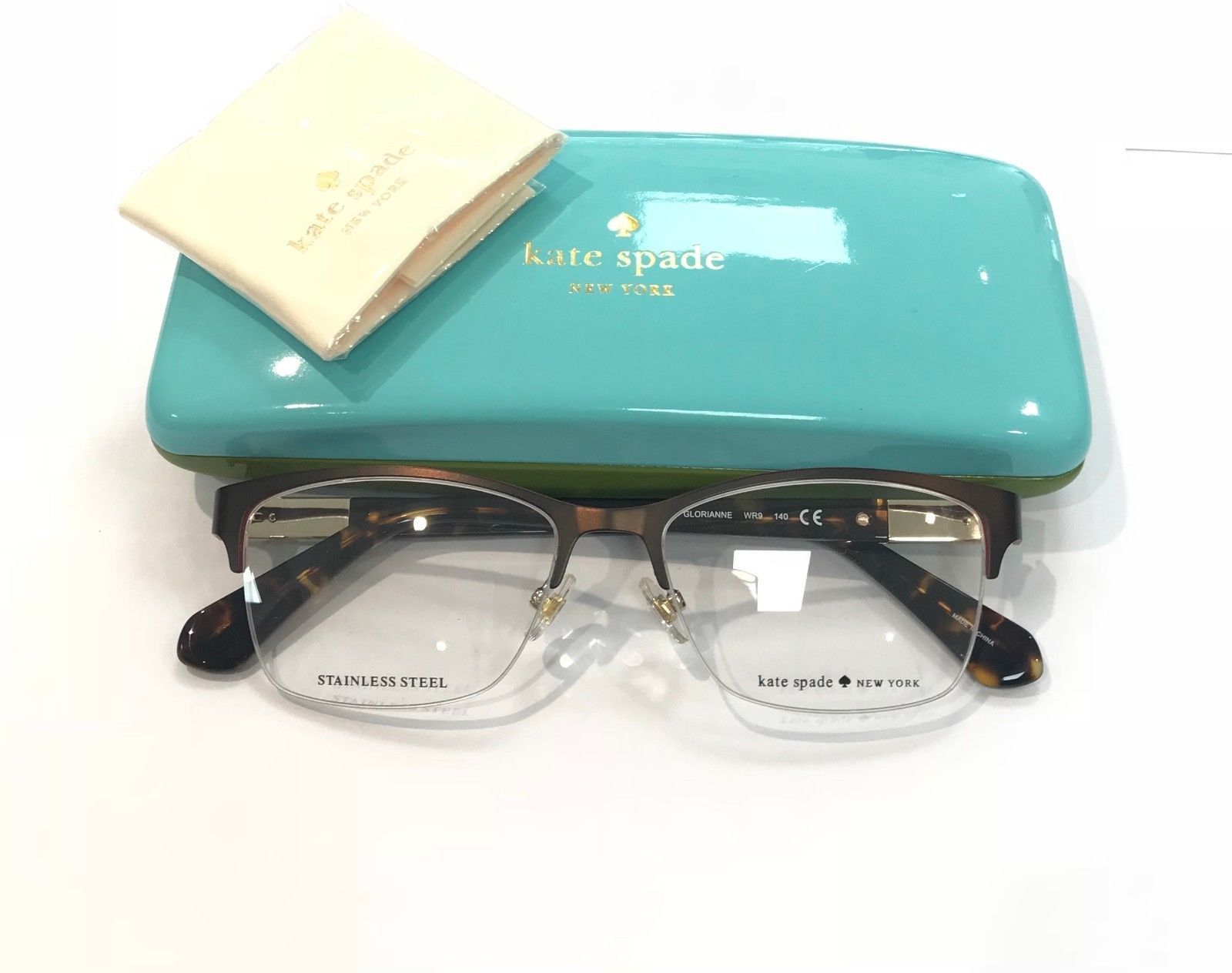 Kate Spade Glorianne WR9 Eyeglasses Matte Brown Havana Frame 51mm