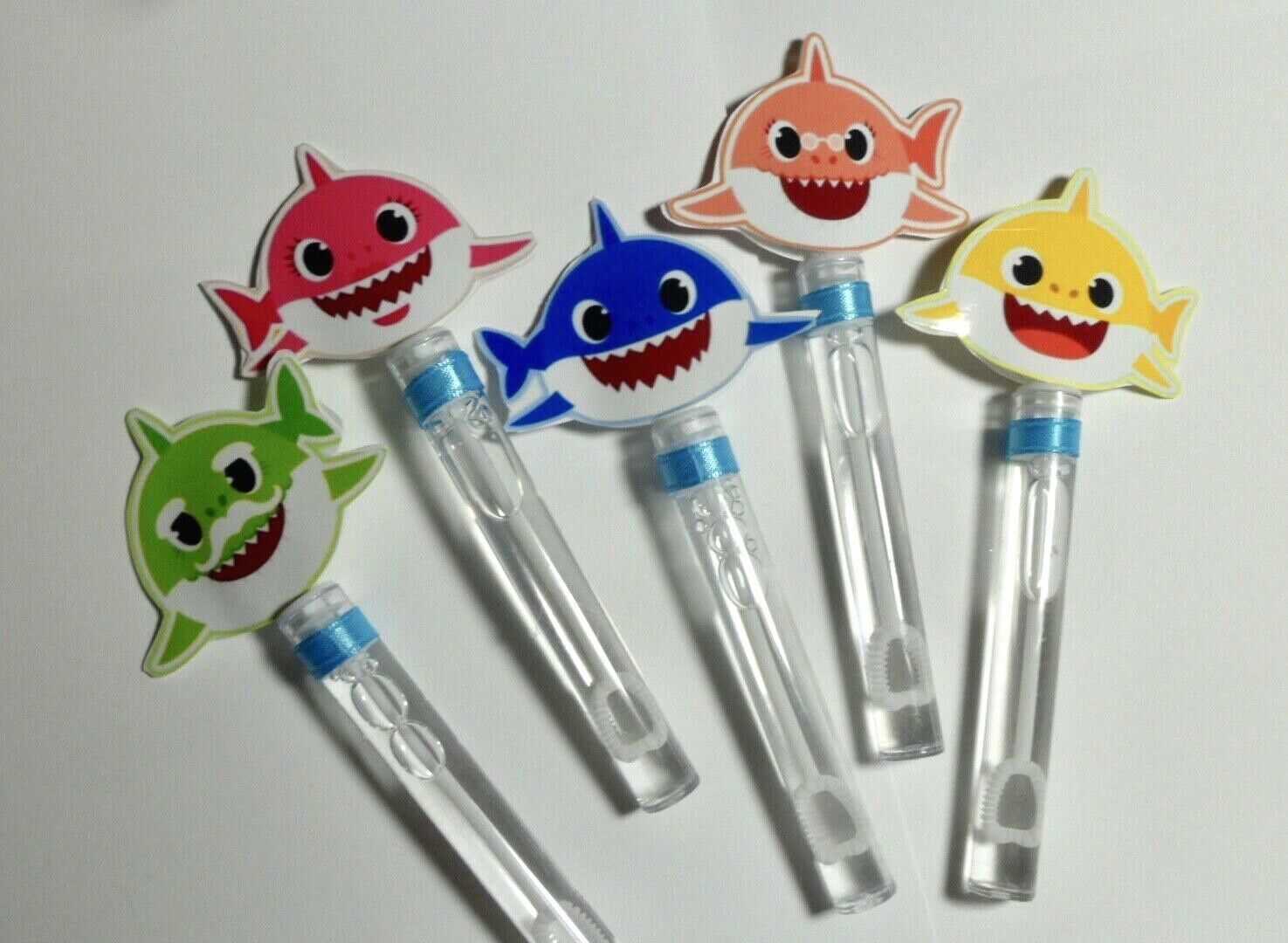 Baby Shark Party Favors, Bubble Wands, Bag Fillers,Birthday 10 PIECES Favors & Party Bag Fillers