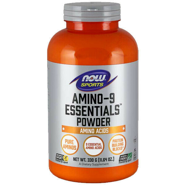 Now Foods Sports Amino-9 Essentials Powder 11.64 oz 330g Tryptophan/Methionine