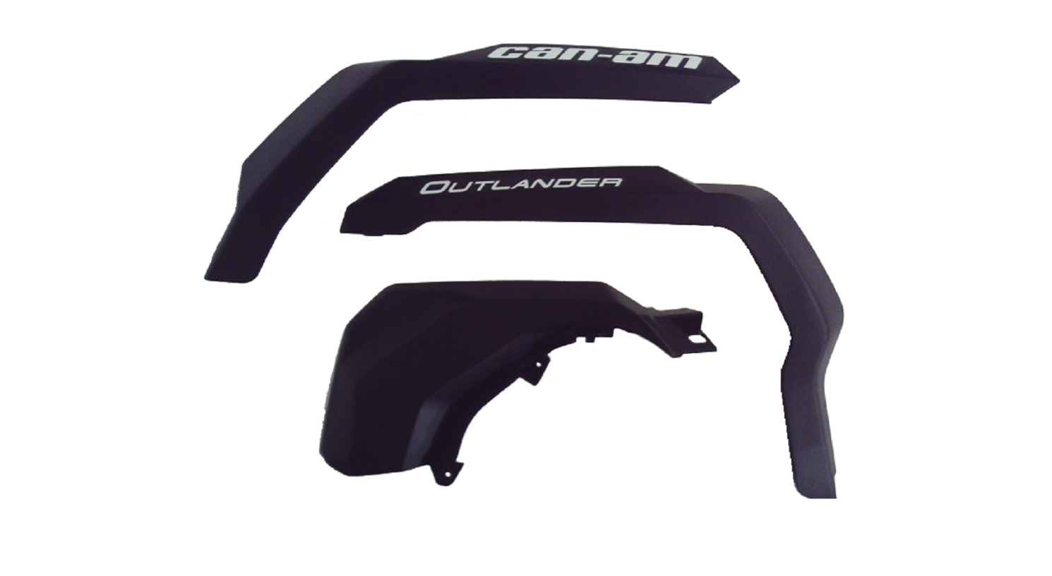 20132019 CanAm Outlander Max R 6X6 OEM Mud Guard Kit Fender Flares