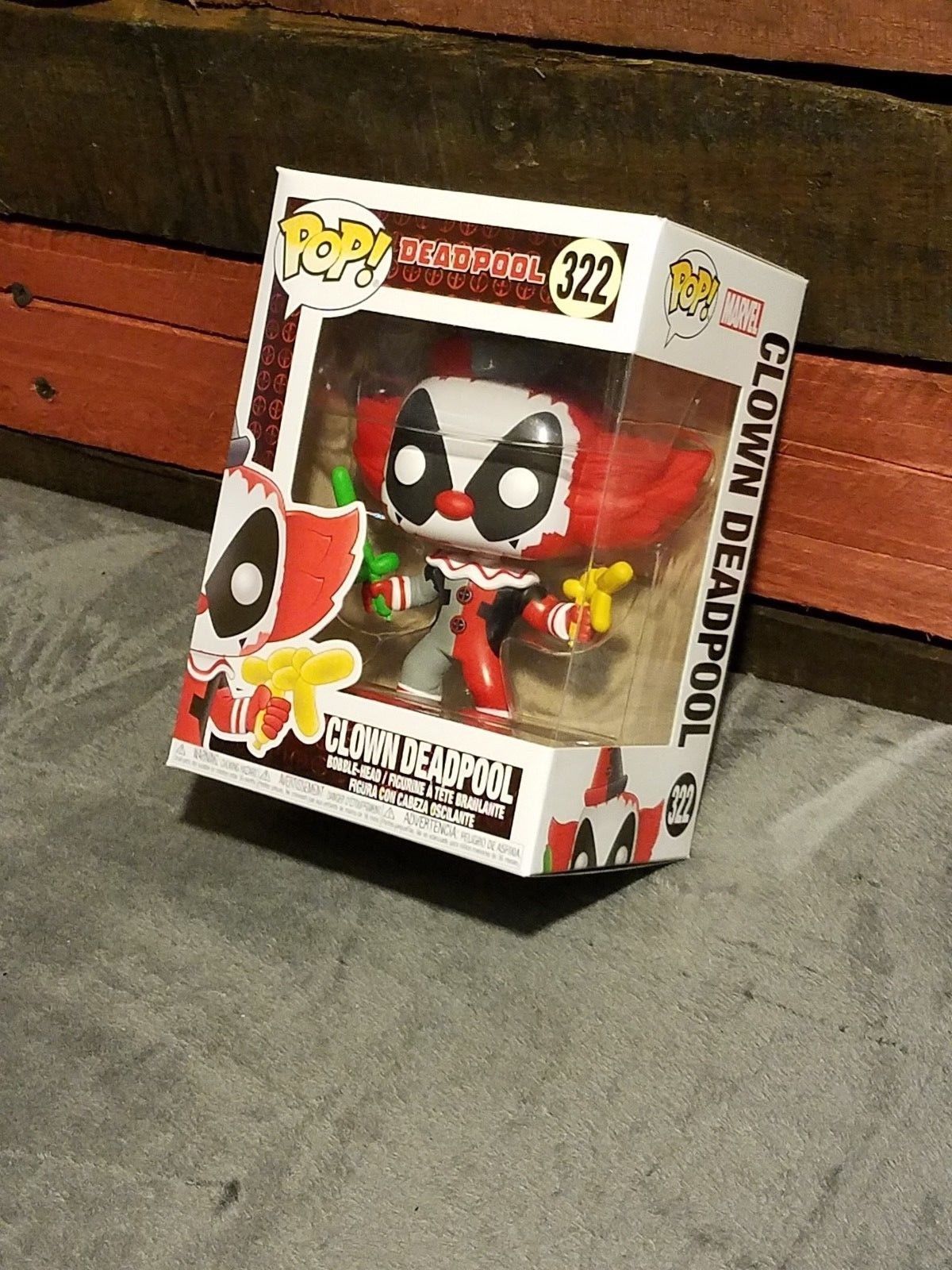 deadpool clown pop