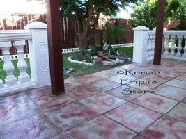 #1818SL-C Natural Slate Texture Stepping Stone Mold Make 100s 19x19"x2.5" Stones image 4