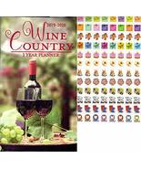 Wine Country - 2019-2020 2 Year Pocket Planner/Calendar / Organizer - Mo... - $9.45