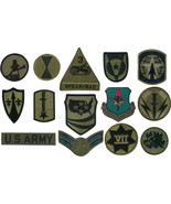 Subdued Official US Military Army Air Force Assorted Patches (50 Patches) - $29.99