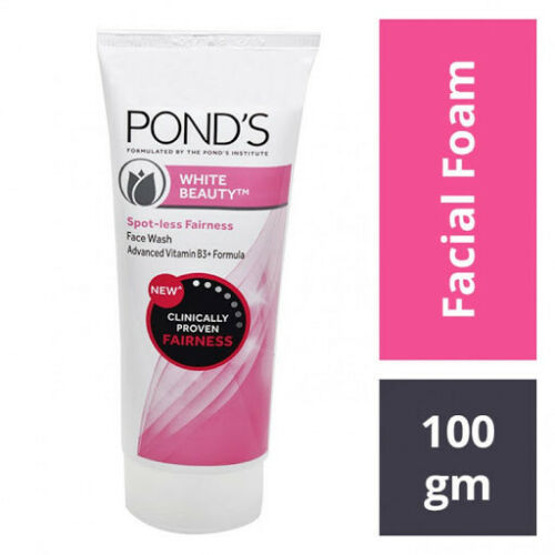 Ponds White Beauty Face Wash 100/50g Lightening Facial Foam for Soft Smooth Skin