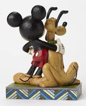 Disney Mickey Mouse & Pluto Figurine "Best Pals" - Disney Traditions Collectible image 2