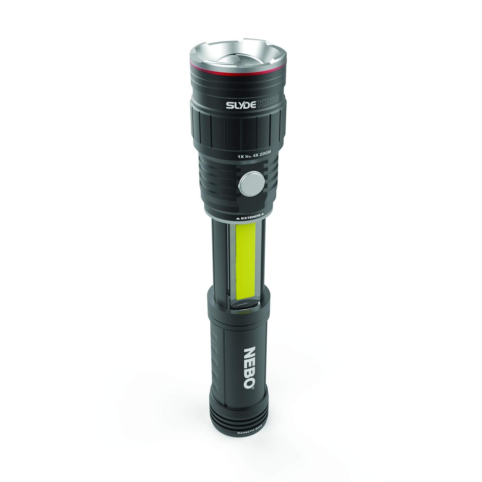 500 Lumen COB LED WorkLight and Flashlight, Red Light Mode and Red