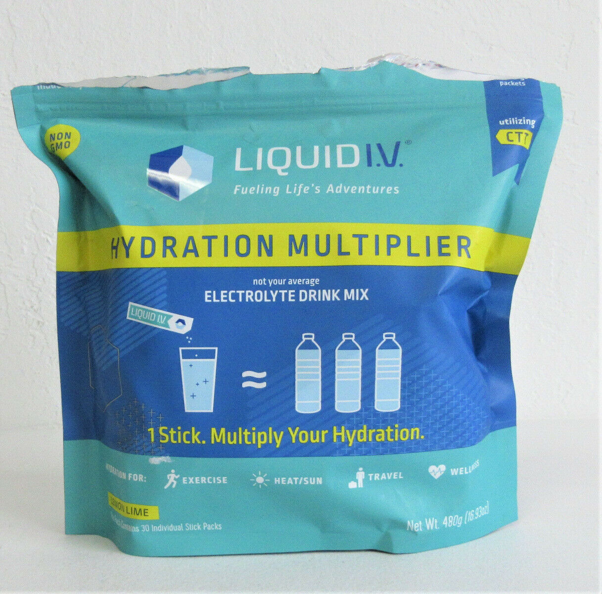 Liquid I.V. Hydration Multiplier Electrolyte Powder Drink Mix - 26 ...