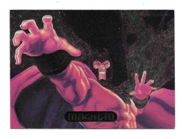 1994 Marvel Masterpieces PowerBlast Magneto Insert Card #6 - $3.96