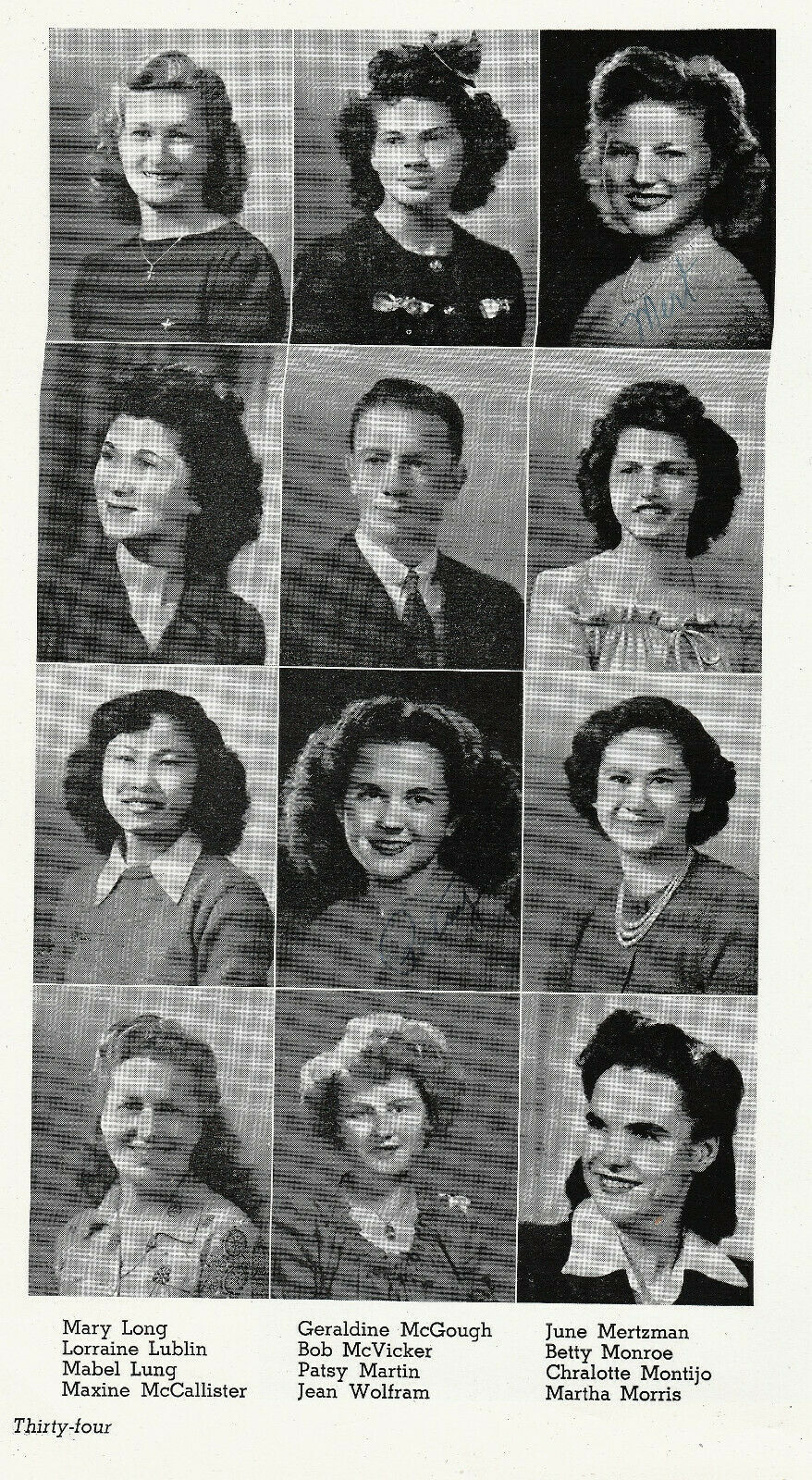 1945 Porterville High School Yearbook, El Granito, Porterville