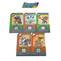 Bandai Digimon Data Plate File DDP Chip for Digivice Accel 5 Set Partner Genome - $35.00