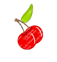 Cherries DIGITAL File -  Instant Download.  No Physical Product Shipped.  PNG & 
