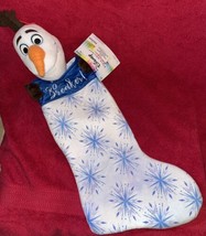 Disney Frozen Olaf Head 3-D Holiday Christmas Stocking Ice Breaker 21” Nwt - $19.99
