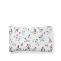 Ralph Lauren Standard Pillowcases Maggie Floral Cotton White/Multi MSRP $135 - $49.49