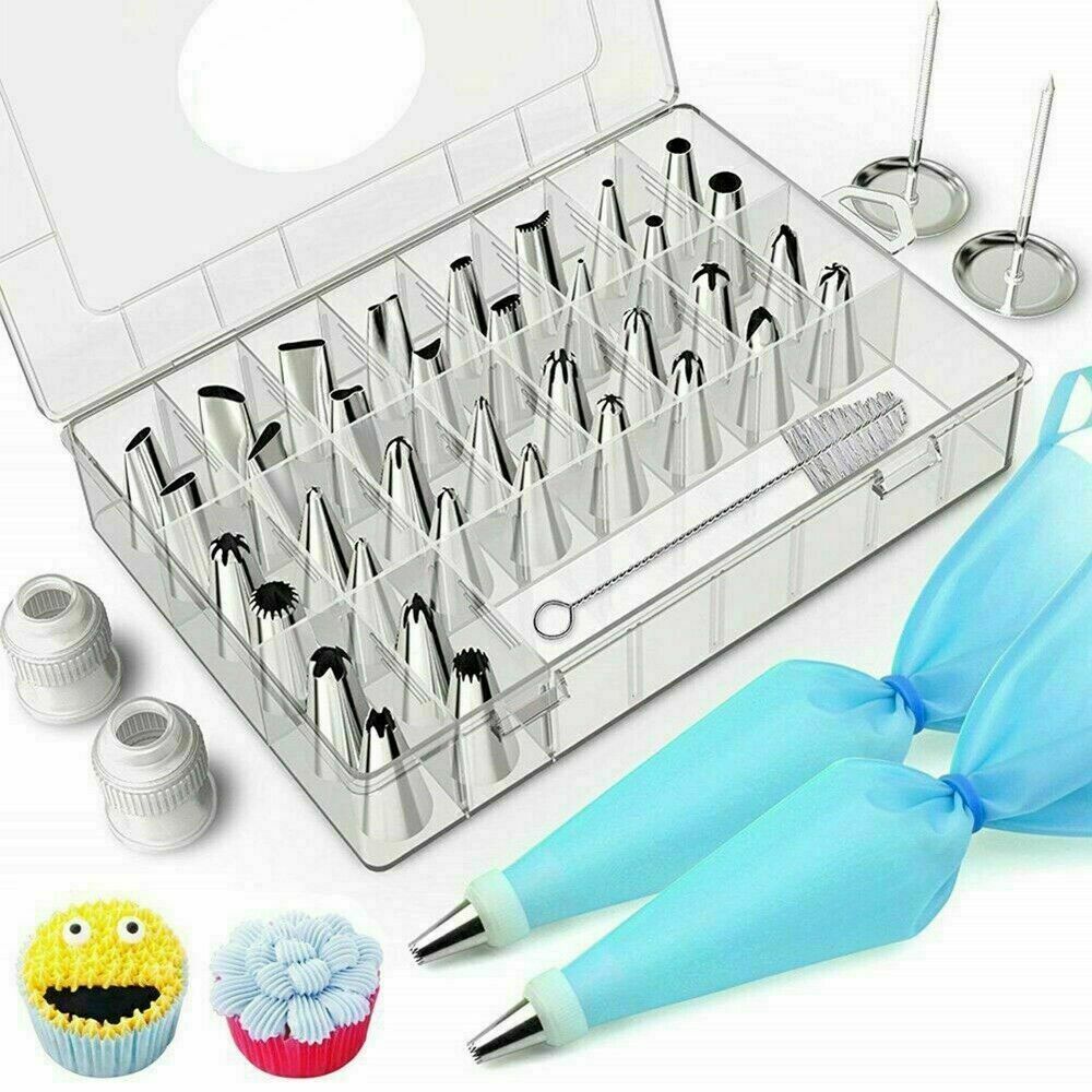 Primary image for 44pcs Icing Piping Nozzles Pastry Tips Cake Sugarcraft Decorating Tools Set