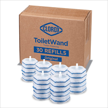Disinfecting Refills, Toilet and Bathroom Cleaning, Toilet Brush Heads, Disposab image 1