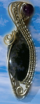  HAUNTED NECKLACE BLACK AGATE FORTRESS OF PROTECTION AMULET HARNESS POWE... - $157.77