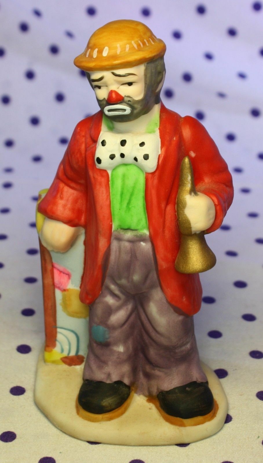 Primary image for Emmett Kelly Jr. Collection By Flambro Clown With Horn And Trunk