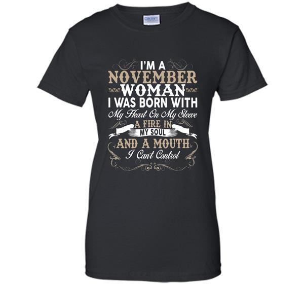 Image of Im A November Woman T-Shirt Women