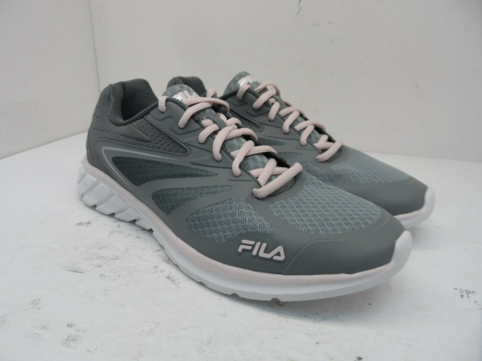 Primary image for FILA Women's Memory SpeedStride 4 Athletic Sneakers Grey/Pink Size 12M