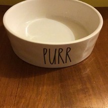 Rae Dunn Artisan Collection By Magenta Purr Dog Cat Pet Ceramic Dish Bowl - $9.00