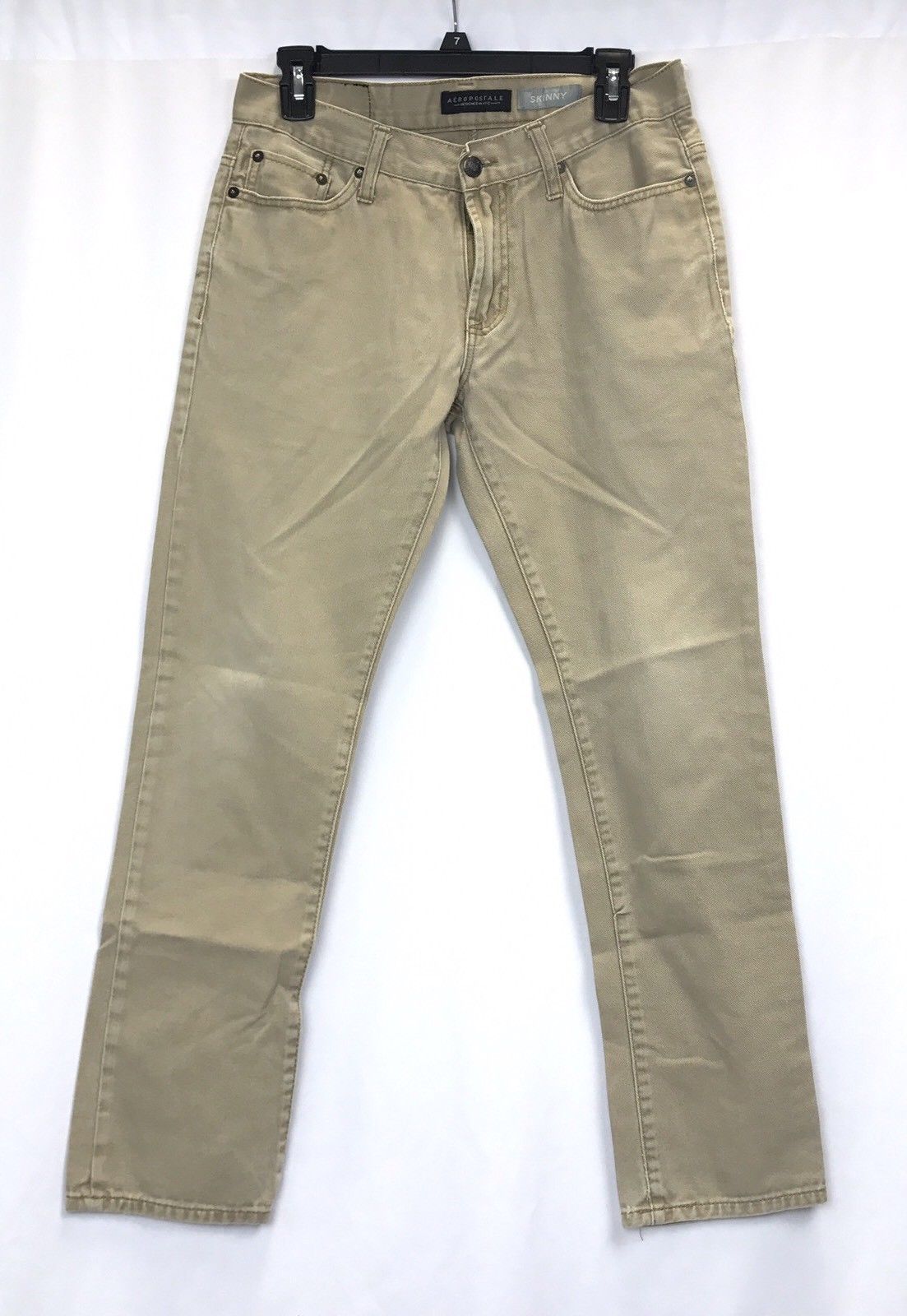 Aeropostale Juniors Size 29/30 Khaki Skinny Jeans Boys - Jeans